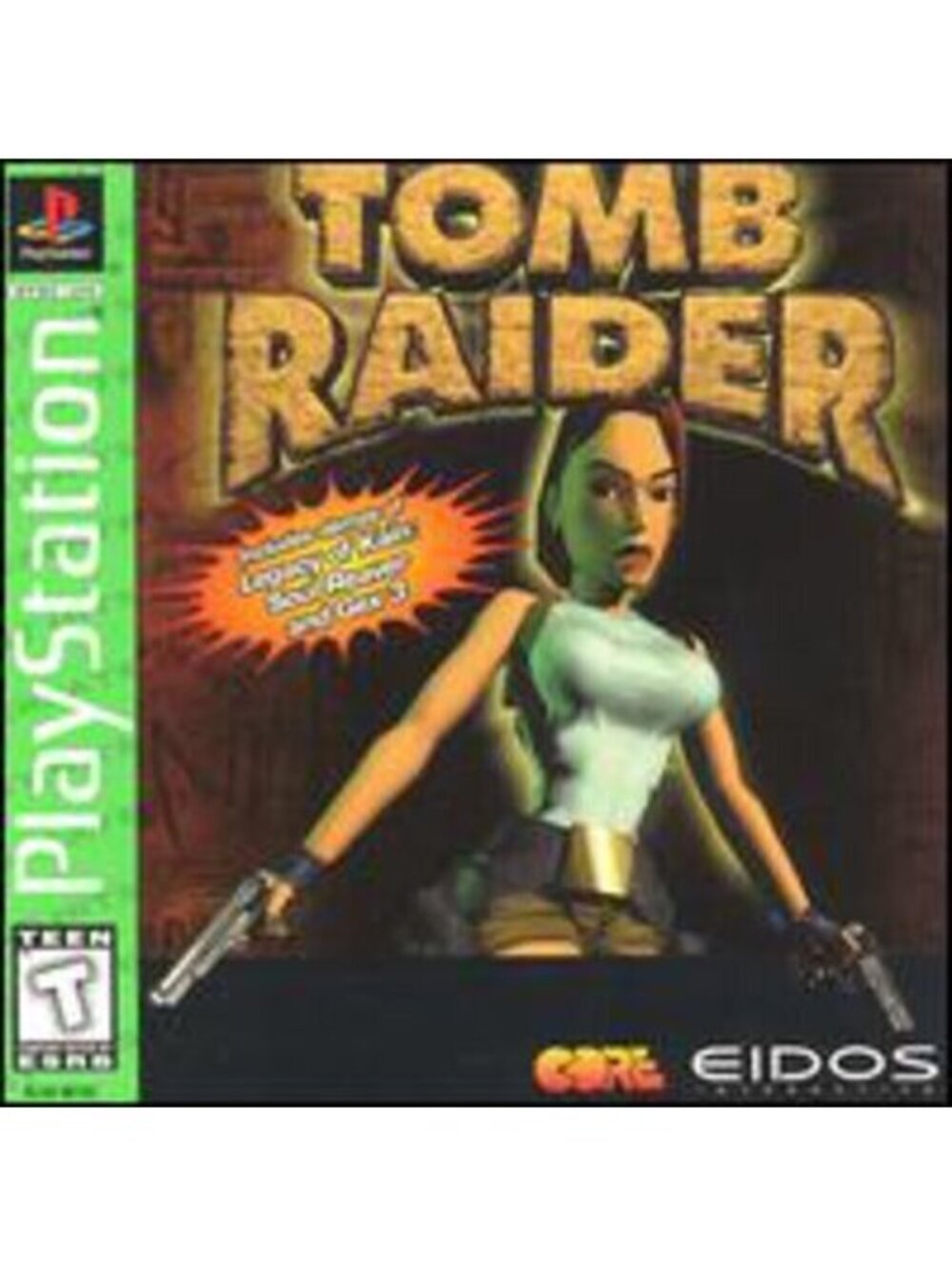 Tomb Raider - Sony PlayStation 1 Complete With Manual Tested.